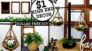 NEW HIGH END DOLLAR TREE DIY HOME DECOR | DOLLAR TREE DIY's