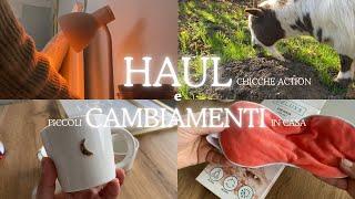 HAUL ACTION 🫖 PICCOLI CAMBIAMENTI IN CASA 🪞 I MIEI ANIMALI 