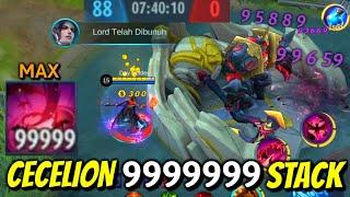 CECILION 9999999999 STACK !! DAMAGE 1 HIT