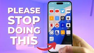 10 Things You Need to STOP Doing on Your iPhone 15 in 2024! [iOS 17.2.1]