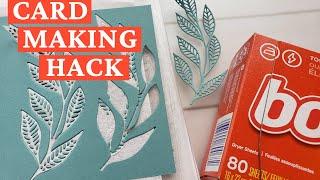  Mind Blowing Die Cutting Hack! 