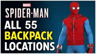 Marvel's Spider-Man (2018) - All 55 Backpacks Locations (Backpacker Trophy Guide)