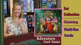 My Review of OPEN SEASON | Draft & Design Your Own Scoring in this Set Collection Card Game