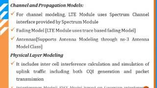 NS3 SIMULATION LTE