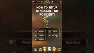 How *YOU* Can Get Your Sync Code & Password Setup For PC Client! 7DS Grand Cross