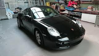 Polishing 10 Year Old Black Porsche Paint | Full Paint Correction Detail | Porsche Cayman 987