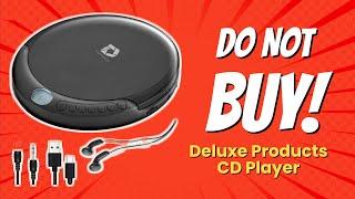 DON'T BUY Deluxe Products CD Player Before Watching This! ️ (10 Reasons)