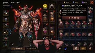 Spending 50k in a day Diablo Immortal ONETIME