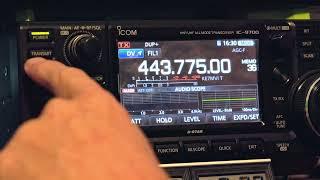 DR MODE vs CHANNEL SELECTION ON THE ICOM IC-9700 FOR D-STAR