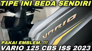 PALING BEDA‼️VARIO 125 TERBARU 2023 CBS ISS BLACK