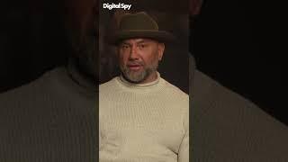 Dave Bautista recalls emotional final Guardians of the Galaxy scene  #shorts