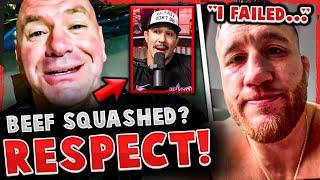 Dana White SQUASHES BEEF w/ Brendan Schaub!? Justin Gaethje reflects on getting knocked out