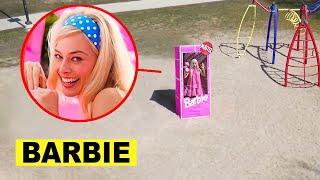 DROHNE überwacht BARBIE in REAL LIFE um 3 uhr mittags!!