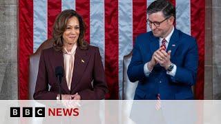 Kamala Harris certifies US election result | BBC News