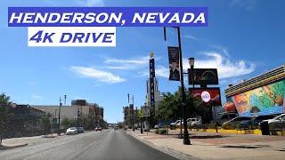 Henderson, Nevada | 4k Drive | Dashcam