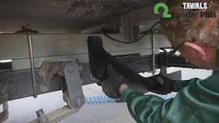 Установка фаркопа Leader ТСУ T-GAZ-10F/10FC. ГАЗель NEXT 2013 - ... г. в.