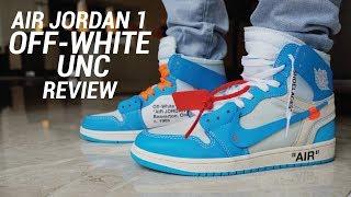 OFF WHITE AIR JORDAN 1 UNC REVIEW