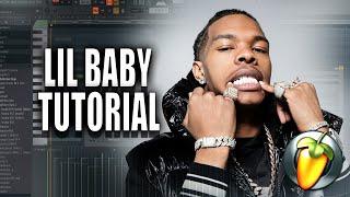 How To Make Melodies For Lil Baby, And 42 Dugg Fl Studio Tutorial | How To Make A Beat For Lil Baby