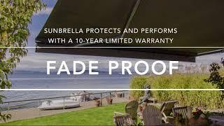 Sunbrella Fabric in Rainier Awnings