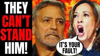 George Clooney FURIOUS After Woke Hollywood And Democrats BLAME HIM For Donald Trump Election Win!