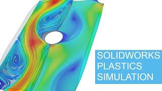 Solidworks Plastics Simulation Tutorial 1: Injection Molding Flow, Sink Marks, Shrinkage, Weld Lines