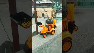 jcb cartoon tractor video jcb gadi #tractor #jcb #shorts 