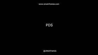 PDS in mainframes. #mainframes #zmainframes