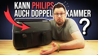 Philips Dual Basket Airfryer 3000-Serie Test ► Kann Philips auch Doppelkammer Heißluftfritteusen?