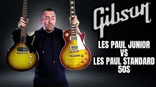 Gibson Les Paul Junior VS Gibson Les Paul Standard 50s