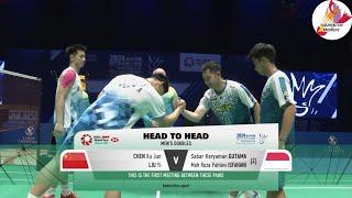 Sabar Gutama/Reza Pahlevi Isfahani vs Chen Xu Jun/Liu Yi | Final Macau Open 2024 Highlight