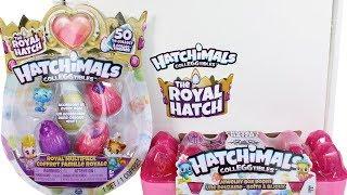 Hatchimals Colleggtibles The Royal Hatch Jewelry Box Dozen and Multipack Unboxing Toy Review