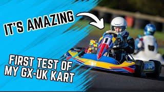 First drive on my PRO GO KART!