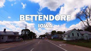 Bettendorf, Iowa (Quad Cities) - Driving Tour 4K