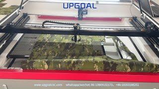 500D Nylon Composite Fabric Co2 Laser Cutting Machine