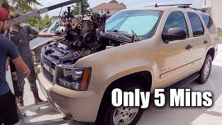 2008 Chevrolet Tahoe Engine Swap in 5 minutes GMT900