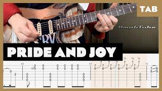 Stevie Ray Vaughan - Pride and Joy - Guitar Tab | Lesson | Cover | Tutorial