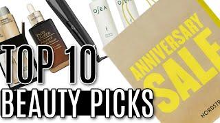 TOP 10 Nordstrom Anniversary Sale BEAUTY PICKS *Stock up Items and Go to Essentials* | LuxMommy