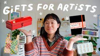 GIFT IDEAS FOR ARTISTS + creative people  2022 artist gift guide