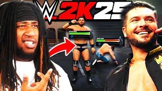 ALL EGO ETHAN PAGE CHALLENGED ME IN WWE 2K25! NXT PARKING LOT BRAWL!