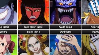 All deaths & Killers in One Piece ?
