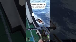 Blazed snowball on cargo #rust #rustshorts