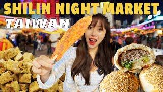 TAIWANESE STREET FOOD at Shilin Night Market in Taipei, Taiwan