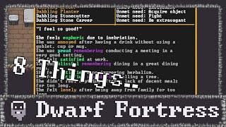 8 Things I wish I knew before Playing | Dwarf Fortress