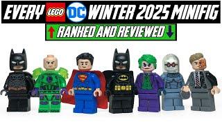 EVERY LEGO DC Winter 2025 Minifigure - RANKED + REVIEWED!