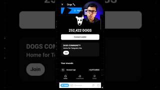 Claim Upto - $1000 With DOGS Telegram Airdrop (DOGS Withdrawal) #dogs #shorts #hamsterkombat