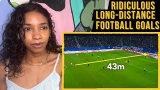 Long-distance football (soccer) goals but they get increasingly more ridiculous | reaction