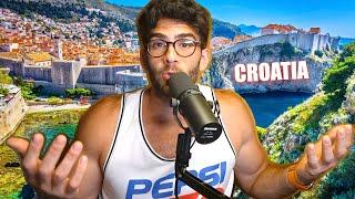 Hasan Being The Ultimate American Tourist In Croatia | HasanAbi Reacts