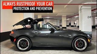 Rust Proofing My ND Miata - Krown Rust Proofing