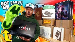 These Don't Drop 'Til DECEMBER!? CRAZY Early Sneaker Unboxing + SNEAKER SHOPPING! New Fall Pickups