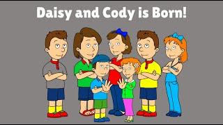 Classic Caillou Gets Ungrounded: Daisy and Cody is Born!